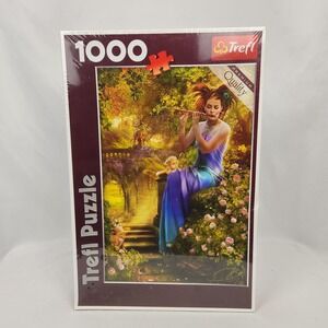 New Sealed Trefl Puzzle "Piper's Lullaby" by Drazenka Kimpel 48x68cm Garden Rare